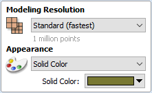 Modeling Resolution Settings